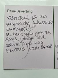 Bewertung Naturkosmetik Workshops in D&uuml;sseldorf
